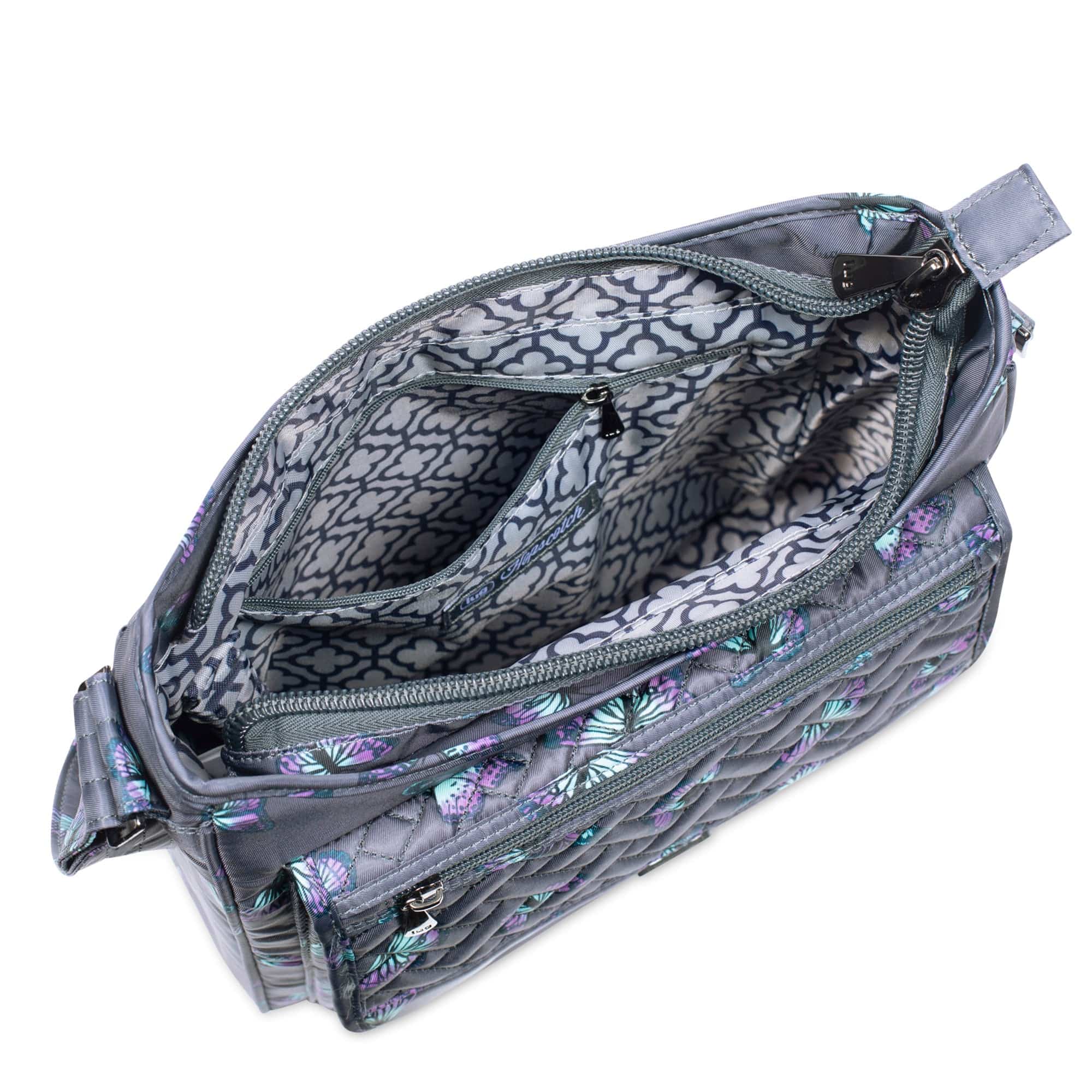 Hopscotch Crossbody Bag - BUTTERFLY GREY - Hopscotch_Butterfley_Grey_05